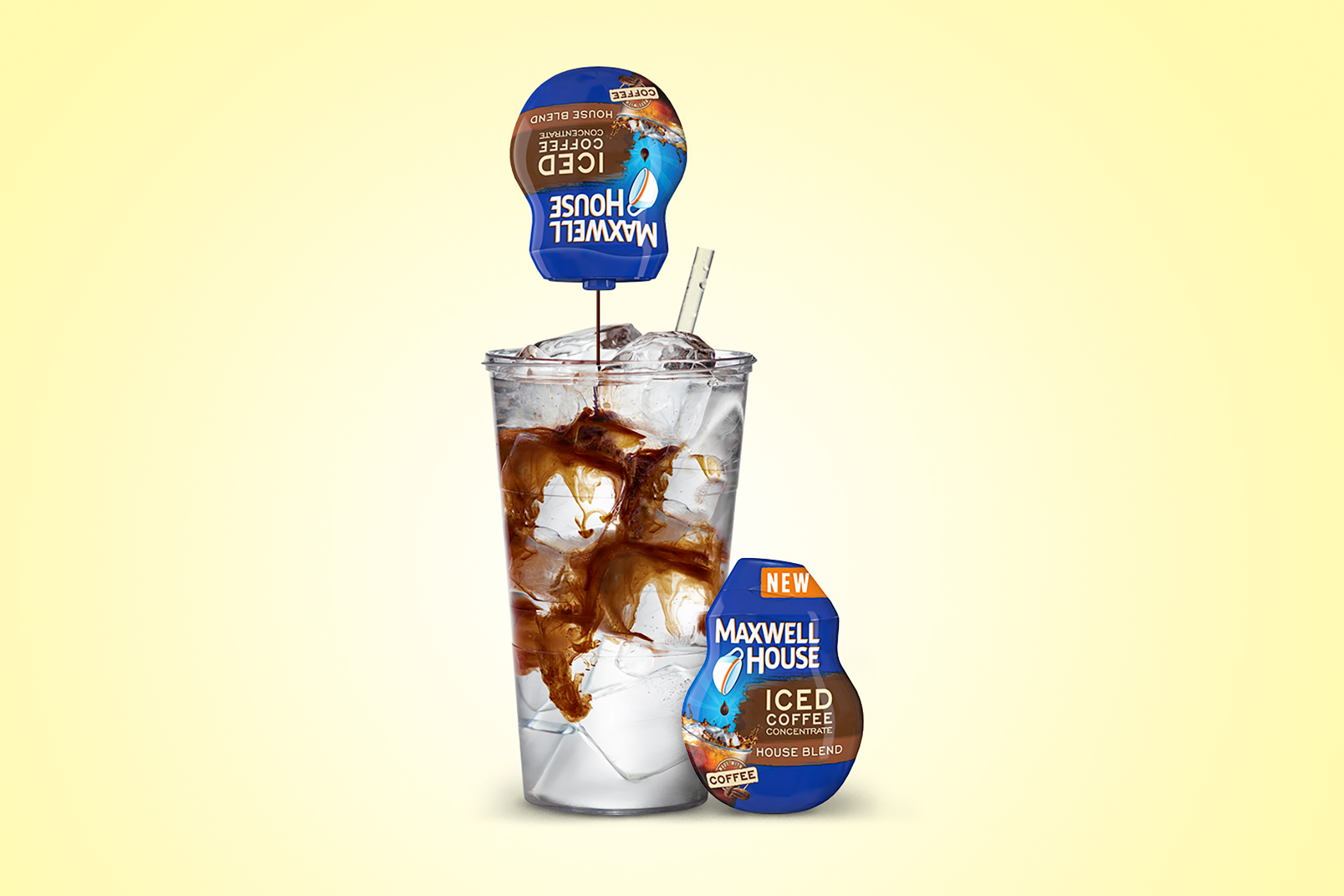 Maxwell House Iced Coffee concentrates