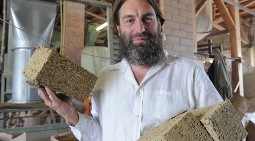 Hemp, which can be mixed with lime and water to make  hempcrete  blocks, has been used for decades as a building material in Europe.