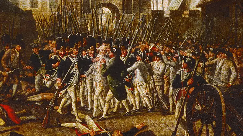 The taking of the Bastille, July 14, 1789