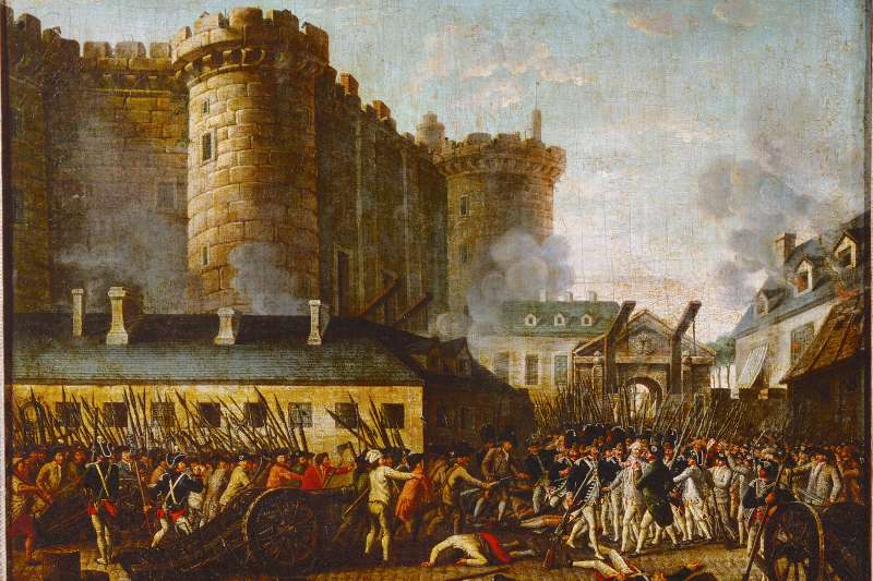 The taking of the Bastille, July 14, 1789