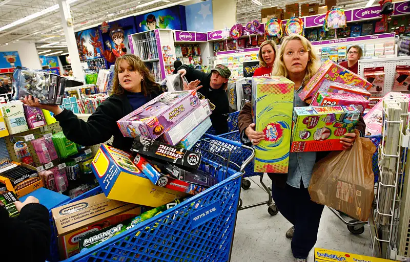 Toys  R  Us during the Black Friday sales event in Fort Worth, Texas.