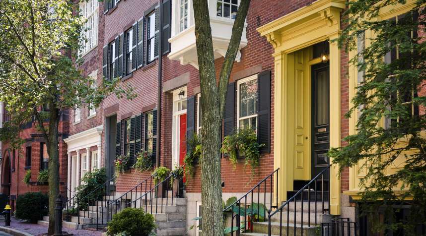 Beacon Hill neighborhood of Boston, Massachusetts