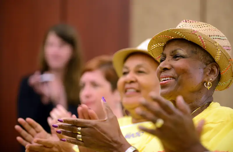 Democratic House Leader Nancy Pelosi Marks 50th Anniversary Of Medicare And Medicaid With Senate And House Lawmakers