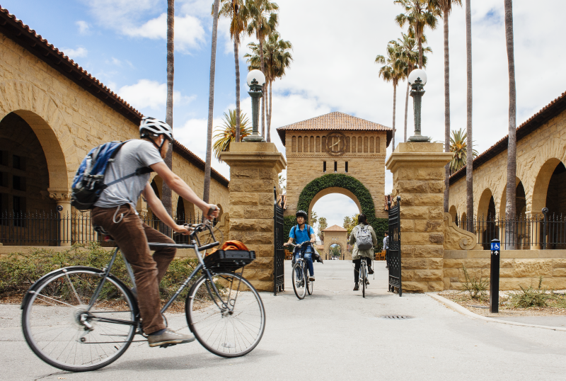 Stanford University earned high marks all around.