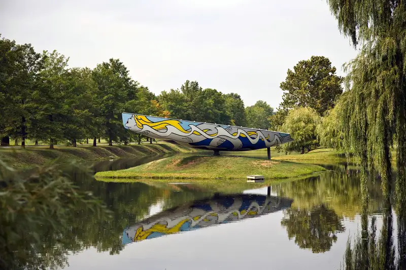 Roy Lichtenstein America's Cup Boat At Storm King Art Center, New York