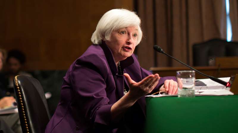 Janet Yellen, chair of the U.S. Federal Reserve, speaks during her semiannual report on the economy to the Senate Banking Committee in Washington, D.C. on July 16, 2015.