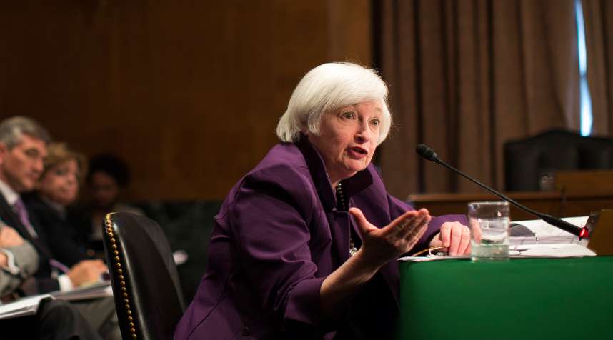 Janet Yellen, chair of the U.S. Federal Reserve, speaks during her semiannual report on the economy to the Senate Banking Committee in Washington, D.C. on  July 16, 2015.