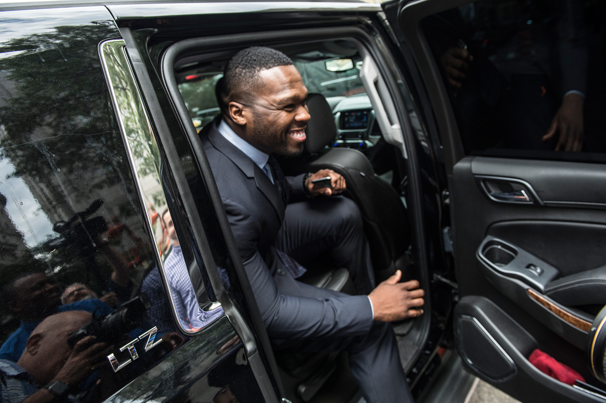 Curtis Jackson, aka 50 Cent, in Manhattan on Tuesday, July 21, 2015.