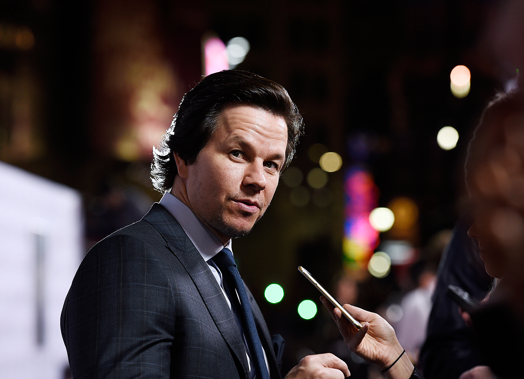 Mark Wahlberg during the premiere of  The Gambler  in Los Angeles, California November 10, 2014.