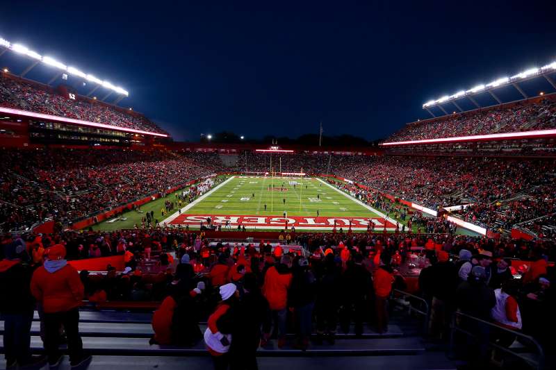 High Point Solutions Stadium during the Big 10 game between the Rutgers Scarlet Knights and the Indiana Hoosiers played at High Point Solutions Stadium in Piscataway, New Jersey, November 15, 2014. The Rutgers Scarlet Knights defeat the Indiana Hoosiers 45-23.