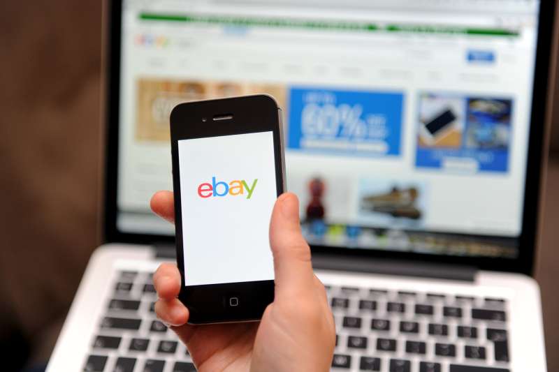 eBay on mobile phone