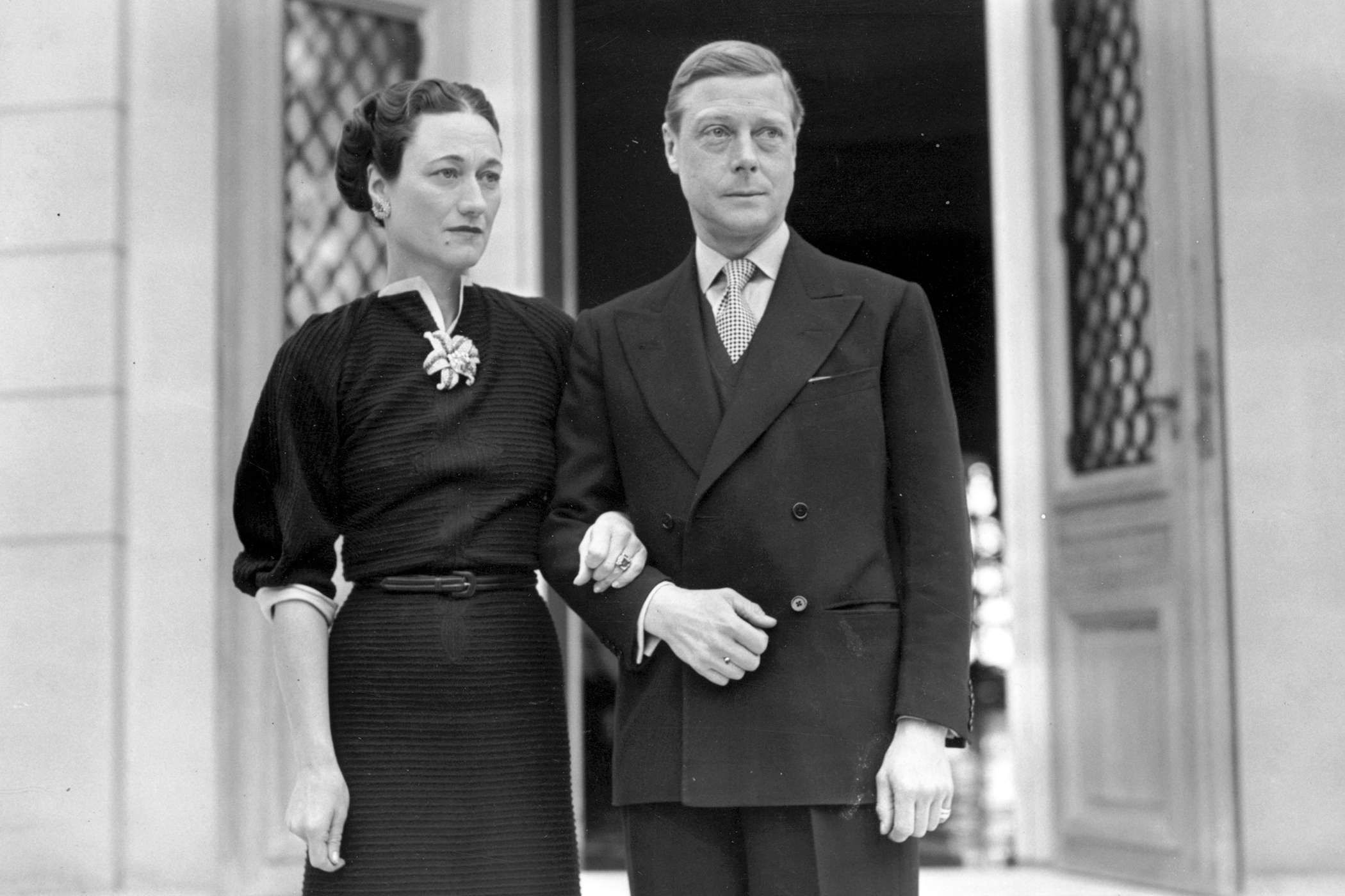 The Duke and Duchess of Windsor, (formerly Edward VIII and Wallis Simpson) at their home, the Villa La Croe in Cap D'Antibes, Cannes in France, where they spent the New Year, January 2, 1939.