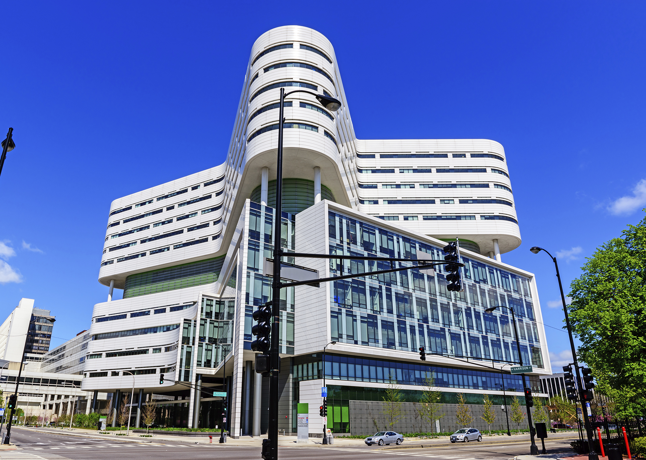 Rush University Medical Center Tower in Chicago