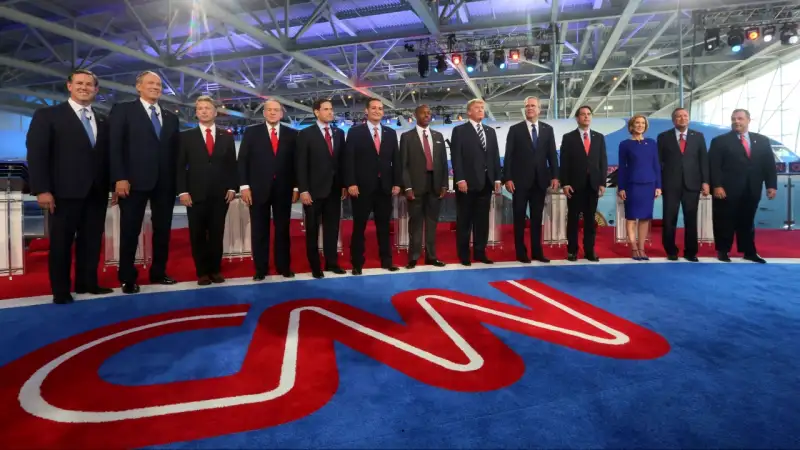 Republican presidential candidates, cnn debates