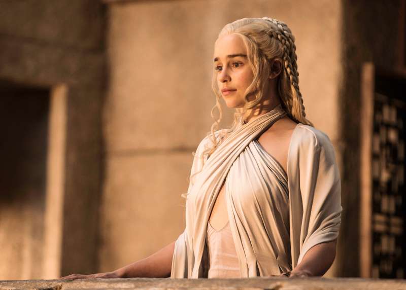 Emilia Clarke in “Game of Thrones” on HBO