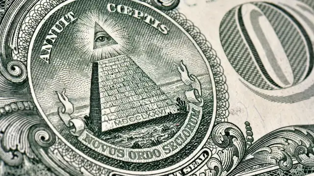 US Secrets hidden in one dollar bill - 1$ 