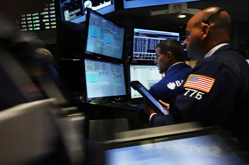 Moment Of Silence In Honor Of 9/11 Victims Held At New York Stock Exchange