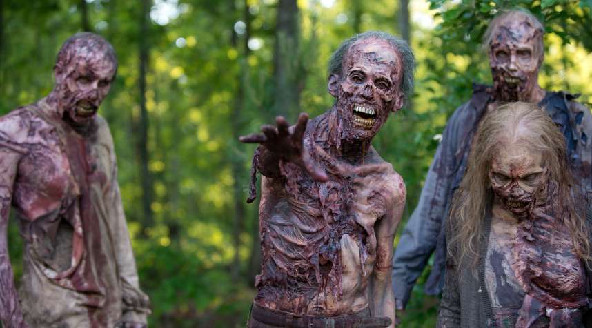 Walkers in “The Walking Dead” Season 6, Episode 1