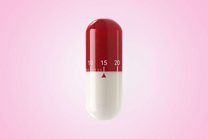 pill capsule egg timer