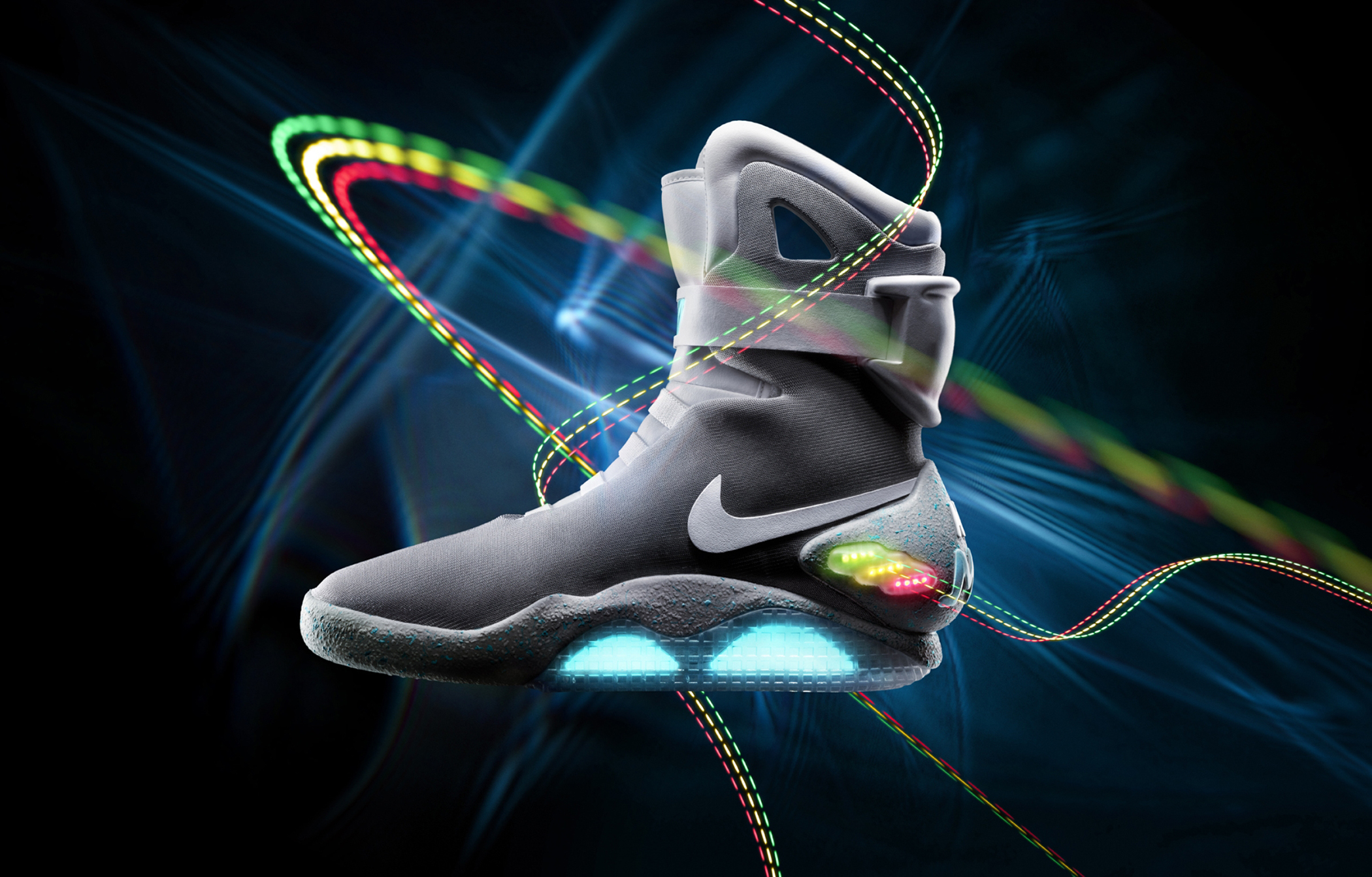 Nike self-lacing shoes