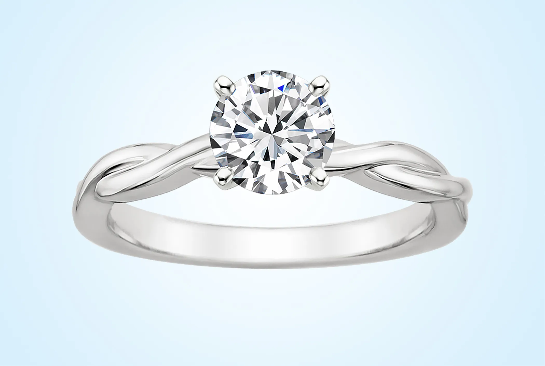 3 Ct Radiant Lab-Created Diamond Solitaire Engagement Ring 14k White Gold  Finish | eBay