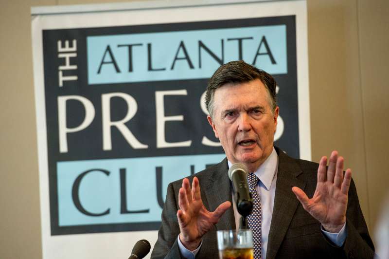 Federal Reserve Bank Of Atlanta President Dennis Lockhart Speaks To Press Club