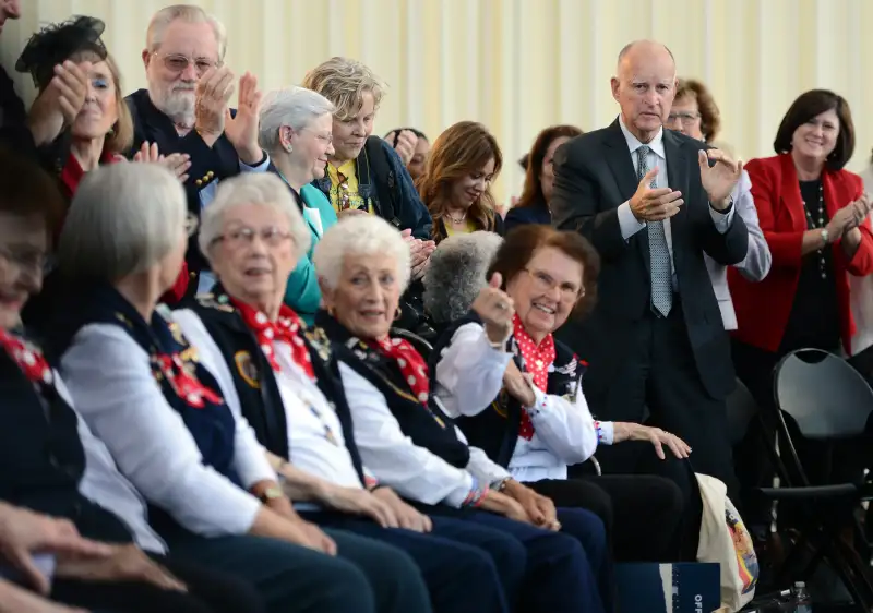 California Gov. Jerry Brown signs bill aimed at eliminating gender wage gap