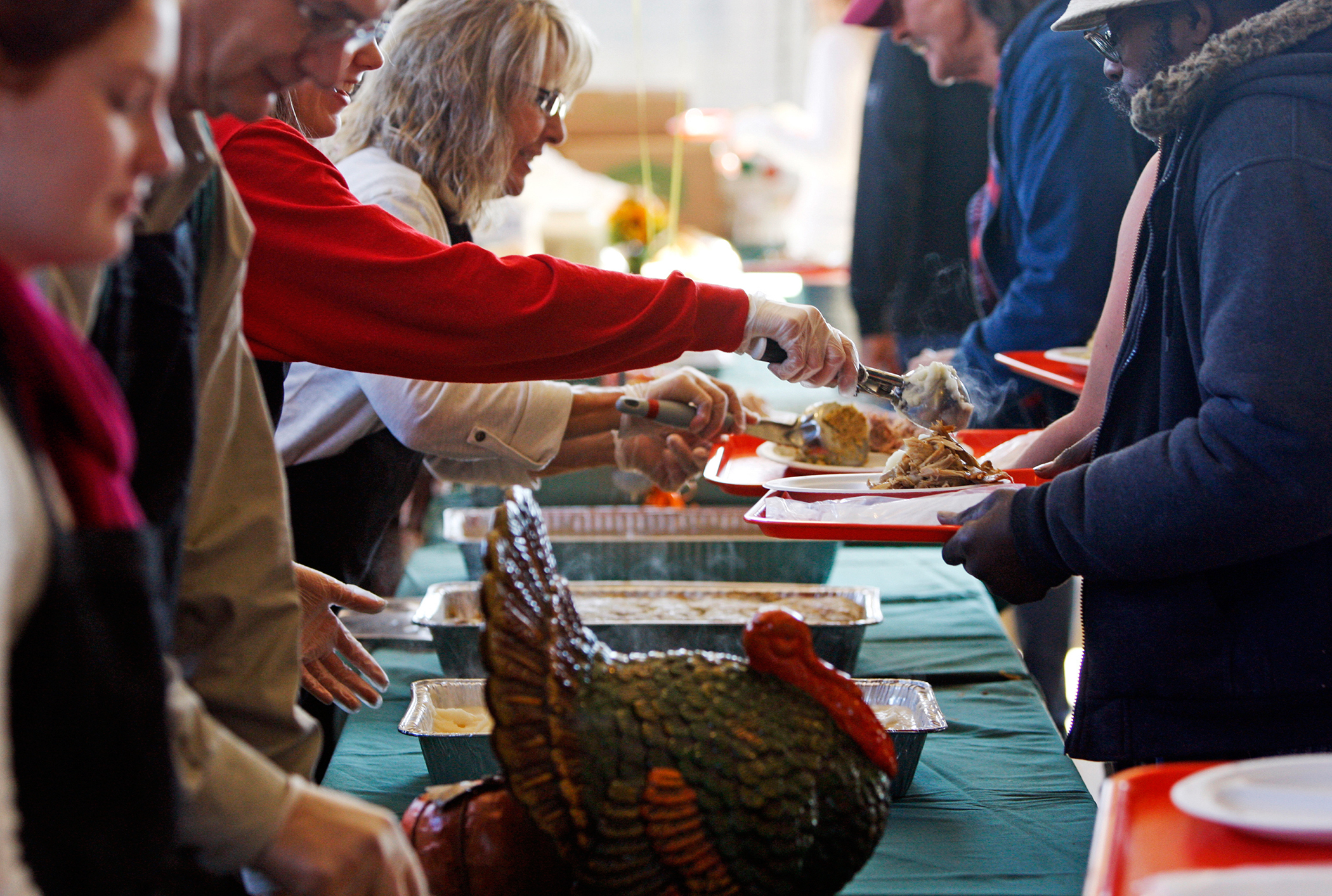 Don't Volunteer to Feed the Needy on Thanksgiving Money