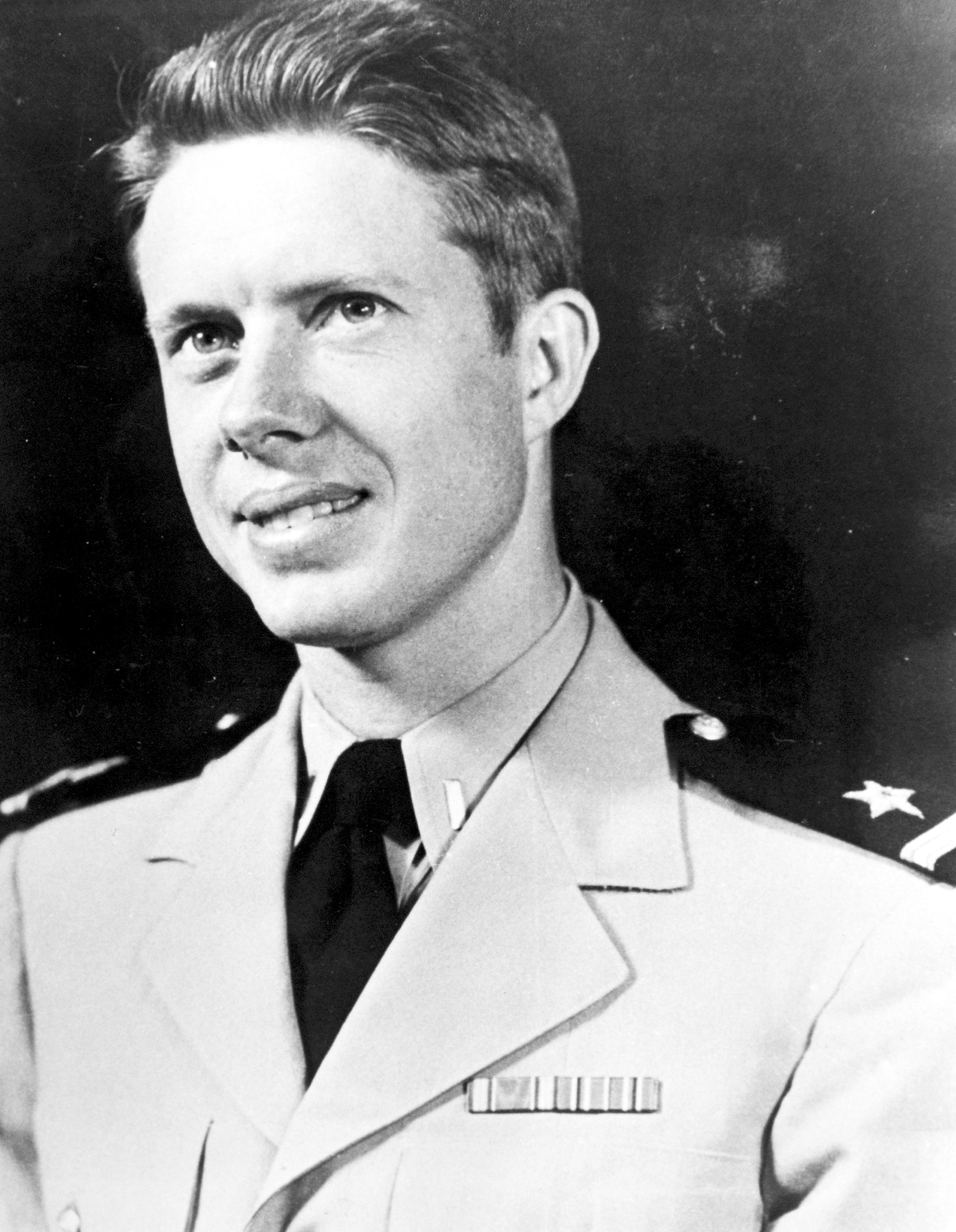 Jimmy (James Earl) Carter as Ensign, USN, circa World War II.