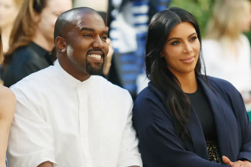 Kim Kardashian West and Kanye West