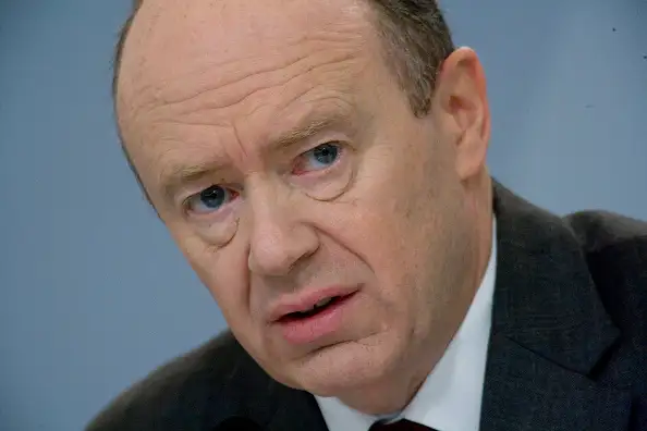 John Cryan, CEO of Deutsche Bank AG (German Bank).