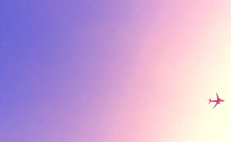 airplane-sunset-sky