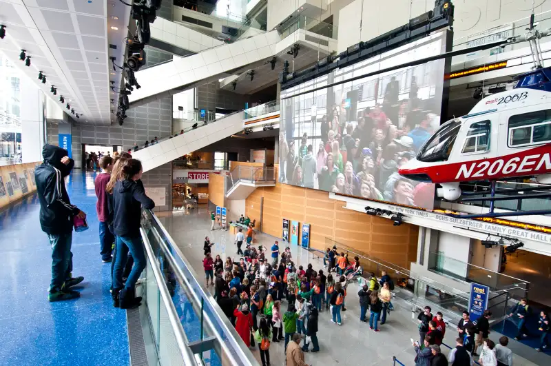 The New York Times-Ochs-Sulzberger Family Great Hall of News, Newseum, Washington, D.C.