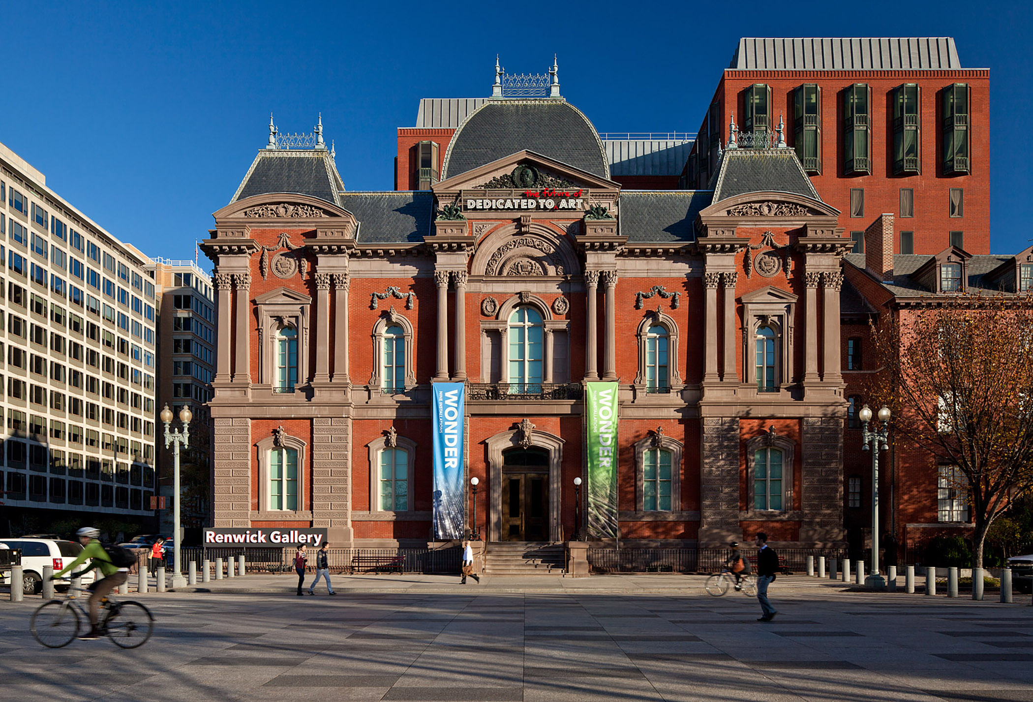 The Renwick Gallery, a branch of the Smithsonian American Art Museum, Washington, D.C.