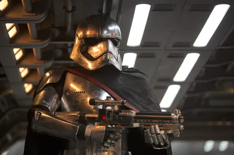 Gwendoline Christie (as Captain Phasma) in Star Wars: Episode VII - The Force Awakens (2015)