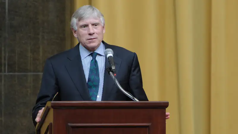 Lee C. Bollinger speaks at the 7th Annual Pulitzer Prizes in Journalism, Letters, Drama and Music Winners Luncheon at Columbia University on May 30, 2013 in New York City.