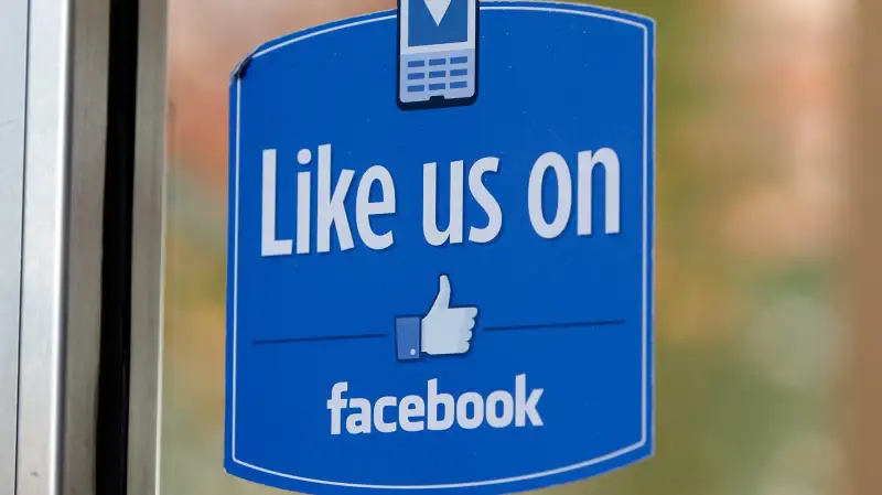 Facebook sign