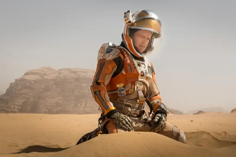 Matt Damon in The Martian.