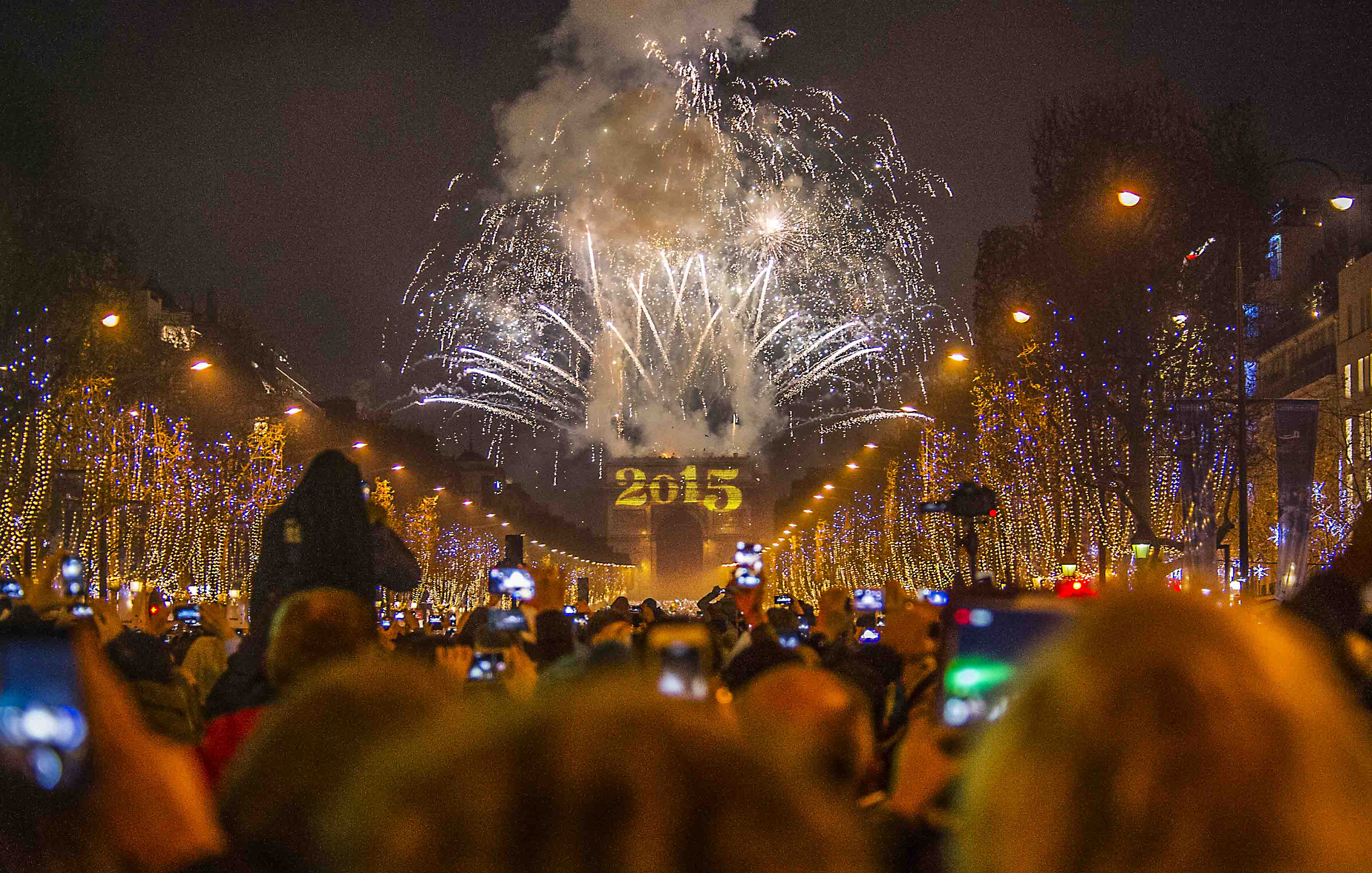 Paris on New Year's Eve