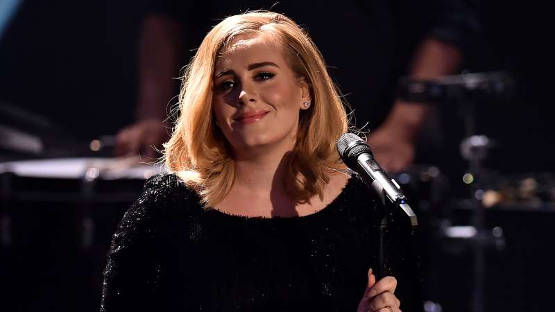 Adele attends the television show 2015! Menschen, Bilder, Emotionen - RTL Jahresrueckblick on December 6, 2015 in Cologne, Germany.
