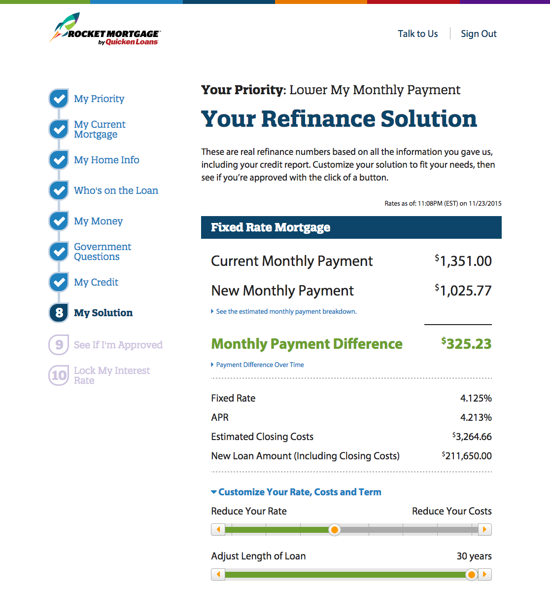 rocket mortgage calculator