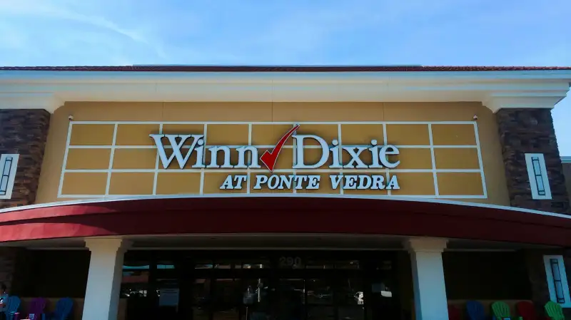 Winn Dixie grocery store at Ponte Vedra Beach, Florida, USA