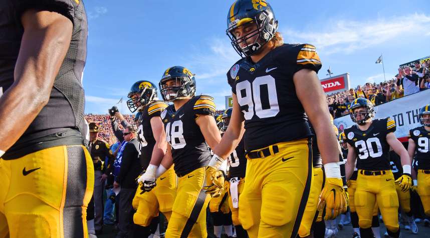 Though vanquished in this year's Rose Bowl, Iowa's Hawkeyes are among the handful of college athletic programs that actually turn a profit.