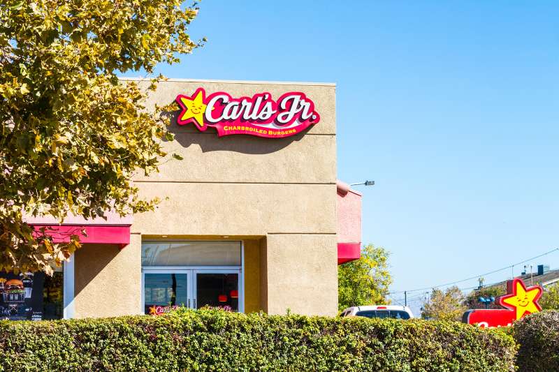 A Carl's Junior restaurant is shown in Santa Clara, California, on October 26, 2015.