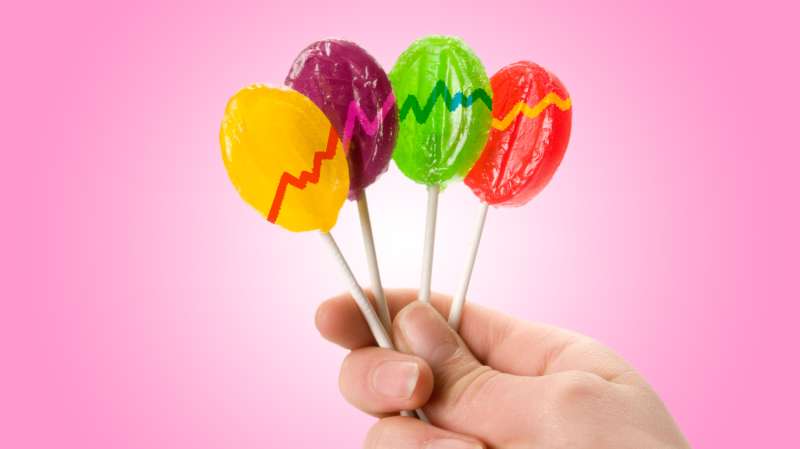 lollipops with fever line