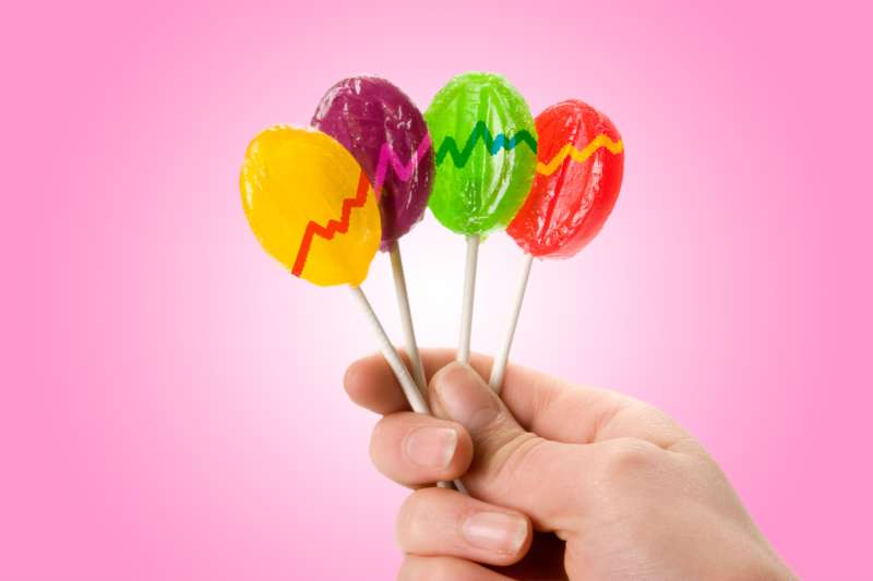lollipops with fever line