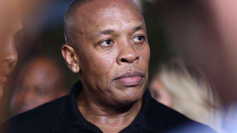 Dr. Dre arrives at the Los Angeles premiere of  Straight Outta Compton  at the Microsoft Theater on August 10, 2015.