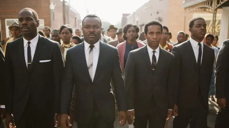 David Oyelowo, Andre Holland, Colman Domingo & Stephan James in SELMA (2014)