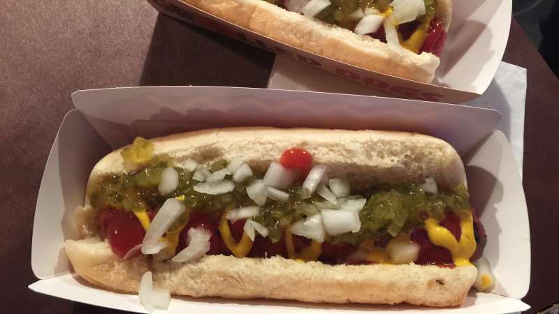 This February 9, 2016, photo, shows a Burger King  classic  hot dog at a media event to introduce the restaurant's new menu item, in New York.