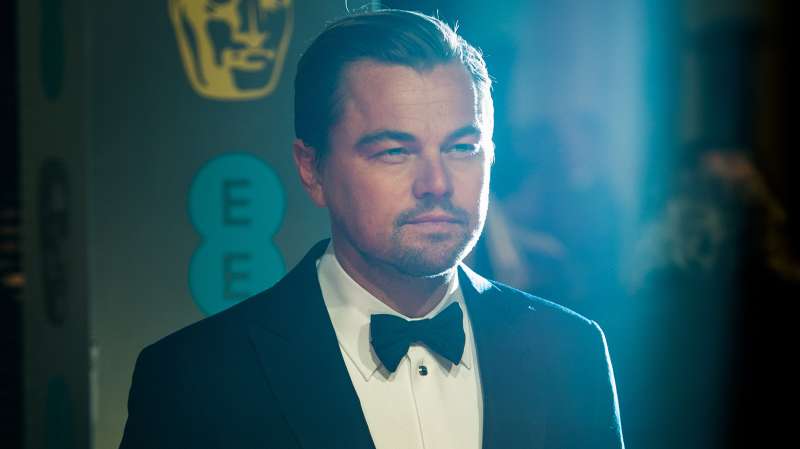 Leonardo DiCaprio attends the EE British Academy Film Awards at The Royal Opera House on February 14, 2016 in London, England.